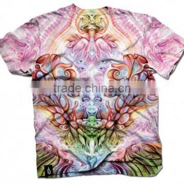 Heat transfer printing, all over printing tee shirt