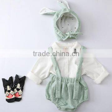 0-4 Years 22017 Wholesale Baby Cotton Romper Soft Autumn Sleeveless Babys Jumpsuit photo-2