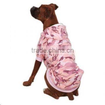 Camo hoodie dog clothes pet clothes