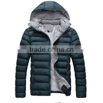 2015 New Design Man's Outdoor Thin Short Padded Jacket photo-4