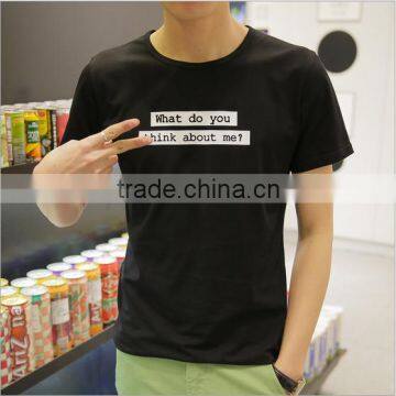 2016 New Arraivel Tshirt Custom Print Man To Man Tshirt With High Quality Different Color Size photo-6