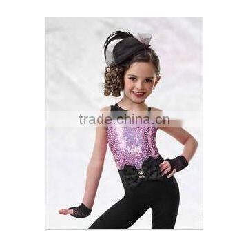 kids royal jazz dancewear cute jazz costumes- dancing skirt