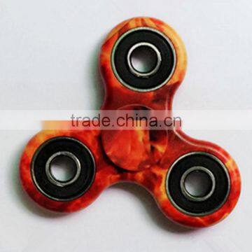 Camouflage Hand Spinner Triangle Finger Gyro Finger Toy Decompression Creative EDC Toys Colorful Spiral photo-6
