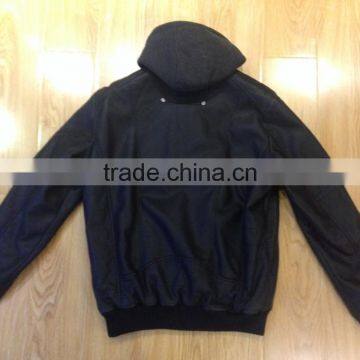 Men pu Leather Jacket #PL8677 photo-2