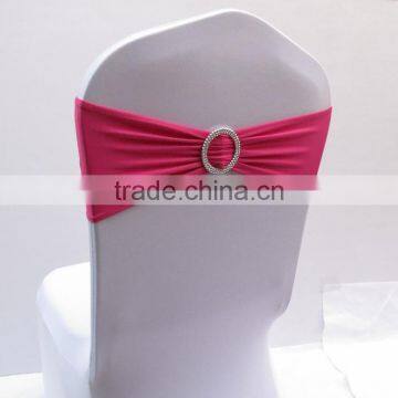 FACTORY SUPPLY LYCRA SPANDEX CHAIR BAND SASHES WITH BUCKLE FOR CHAIR COVER BRAND NEW photo-5