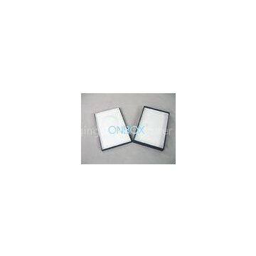 Leatherette paper and Wood jewelry window display packer case for necklace show