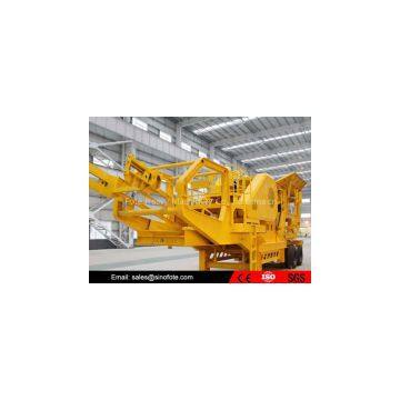 High Quality Mobile Stone Tire Crusher Machine photo-2