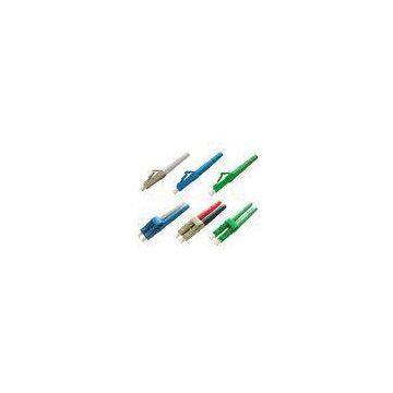 Duplex LC Fiber Optic Connector with UPC APC Ceramic Fiber Ferrule