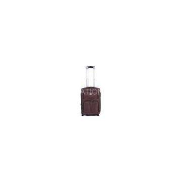 Aluminum trolley system EVA Trolley Case 2 wheel suitcase 20 inch with top and side handle