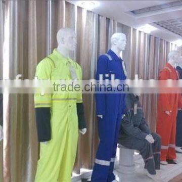 Safety Fireproof &high Visibility Fluorescent Yellow Jacket