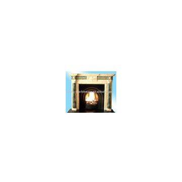 Marble Carved Fireplace Mantel
