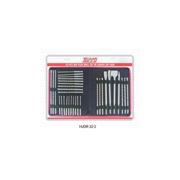 Sell 32pc SDS Plus Drill Bit Set in Canvas Zip Bag