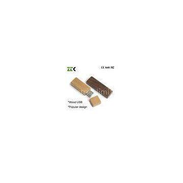 USB 2.0 Custom Wood USB Flash Drive With 12MB/S Read Speed