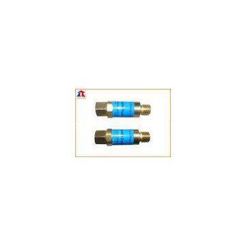 Copper 3 / 8 Gas Oxygen Flashback Arrestor For Cutting Machine High Accuracy