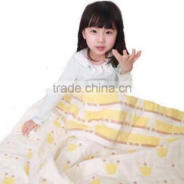Baby Newborn 100% Cotton Gauze Muslin Bath Super Breathable Summer Blanket China