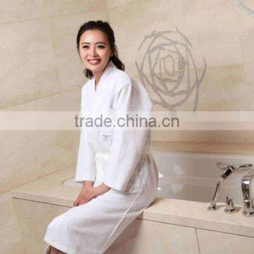 Hot Selling Hotel Waffle Cotton Thicken Towel Bath Robe