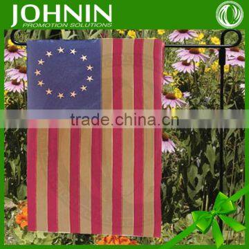 Hottest Customized Embroidered America Garden Flag