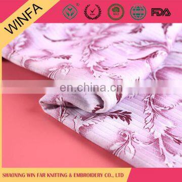 Top 10 China supplier Cheap T/R 65% 35% tc print knit garment fabric