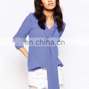 Alibaba China Custom Service Women Free Pattern Of Blouse Designs