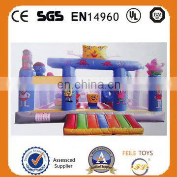 People Very Happy With Inflatable Slide Bouncer Large for Sale