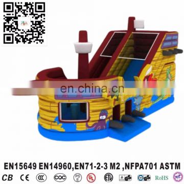 2016 new design inflatable pirate ship,inflatable christmas santa pirate ship