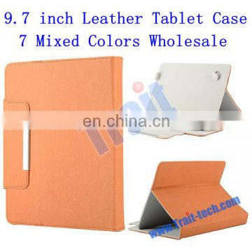 Universal Folio Style Magnetic Flip Stand Leather Case for 9 7 inch Tablet PC