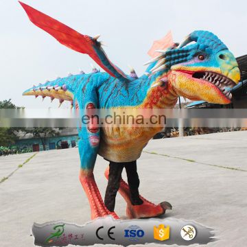 Attractive dragon puppet realistic animatronic dinosaur costume