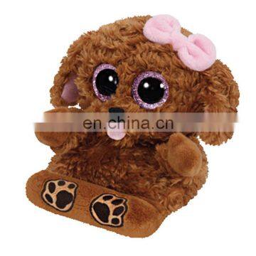 Plush Toys TY Design Teddy Dog Animal Mobile Phone seat Holder