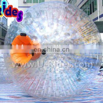 Giant inflatable zorb ball for water park/inflatable zorbing ball