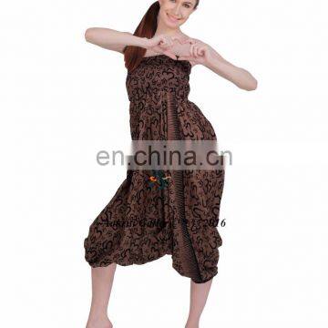 Jumpsuit New Om Design Indian cotton handmade Harem Pants