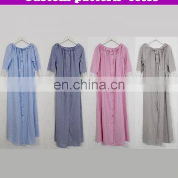 Factory Direct Supply Islamic Ladies Clothing Girl Muslim Dress for Muslim Girls photo-5