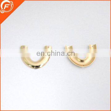 Good Quality Gold Metal Shining U Shape Metal Garments and Bag Making Accessories
