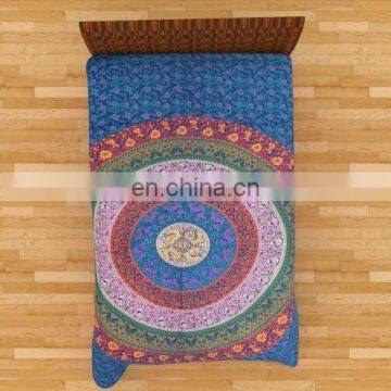 Single Size Mandala Duvet Cover Doona Cover Throw Quilt Cover Indian Mandala Blanket Cover