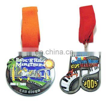 High Quality Zinc Alloy Award Medal used for Racing Winner by Profession Medal Award Supplier