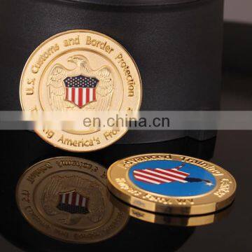 American Style Gold Coin 3D Challenge Coin