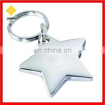 Personalized Design Gold/Sliver Plated Star Keychain photo-4