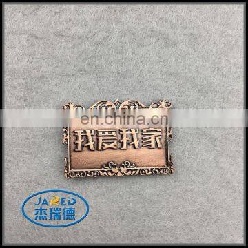 Custom Gold or Silver Color Various Shape Metal Tag photo-3