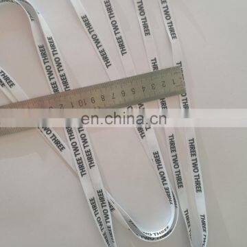 Custom Sublimation Printing Polyester Flat Shoelace Fastener photo-3