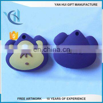 Customized Silicone Soft PVC Rubber key cover/key cap