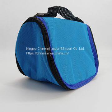 Customized Insulated cooler lunch bag fashion make up cosmetics bag with holder