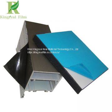 Black and White Self Adhesive Protective Film for Galvanized Sheet photo-5