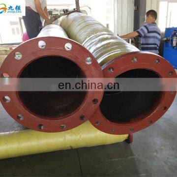 Large diameters oil resistant hydraulic rubber hose for suction and discharge