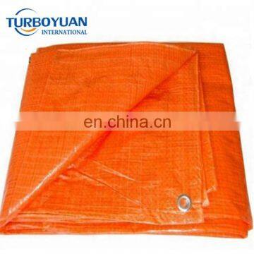 Customized UV resistant virgin HDPE plastic PE tarpaulin sheet for cover with LOGO printing