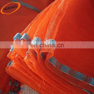 mesh bag 40x60 pe knitted tubular net for fruit and vegetable