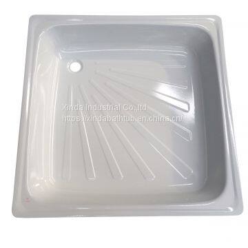 steel enamel shower tray