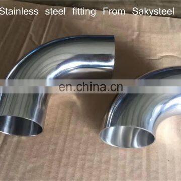 304 316 stainless steel elbow pipe