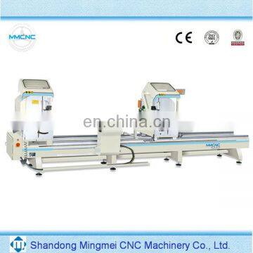 digital display 45 degree double head cutting saw machine for aluminum and pvc windows and doors