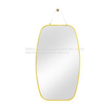 Solid Wood Bathroom Mirror Hanging Wall Anti-Explosion Fog-Proof Full Length Mirror photo-2