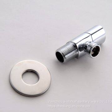 All Copper Cold and Hot Triangle Valve Octagon Valve Water Stop Valve photo-5