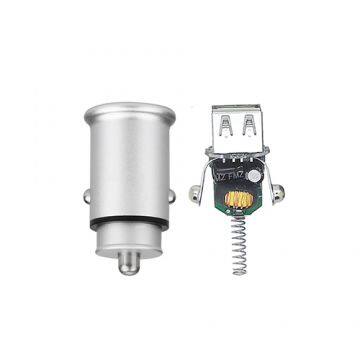 Tiensun PCBA Mini Fast Dual Port Car Charger Xiaomi Samsung Huawei